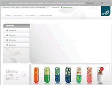 Tablet Screenshot of ginsanaproducts.com